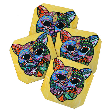 Lara Kulpa Mister Kitty Coaster Set