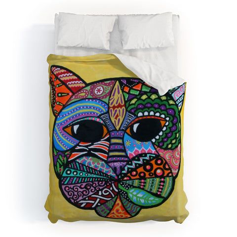 Lara Kulpa Mister Kitty Duvet Cover