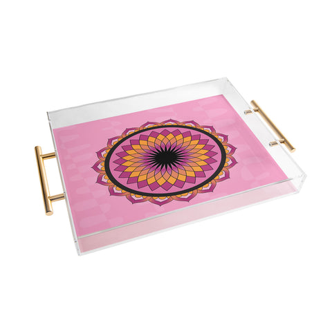 Lara Kulpa Pinora Lotus Acrylic Tray