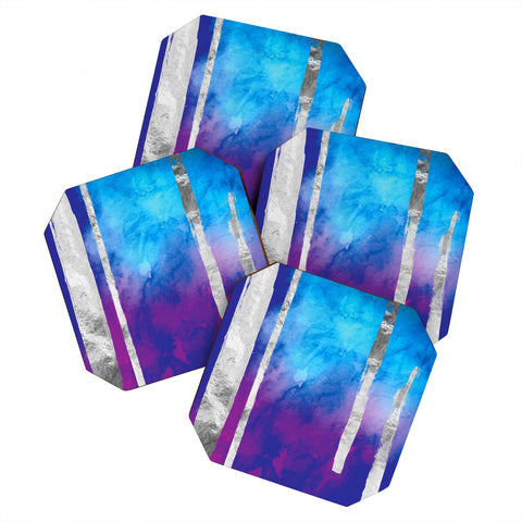 Lara Kulpa Silver Gilt Coaster Set