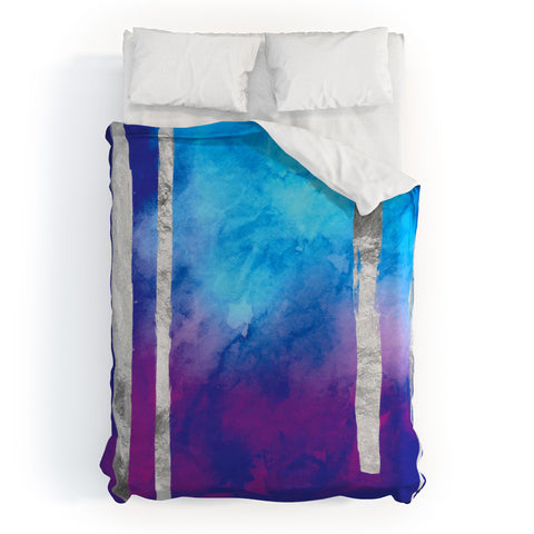 Lara Kulpa Silver Gilt Duvet Cover