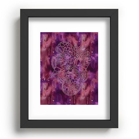 Lara Kulpa Watercolor Mehndi PRP 1 Recessed Framing Rectangle