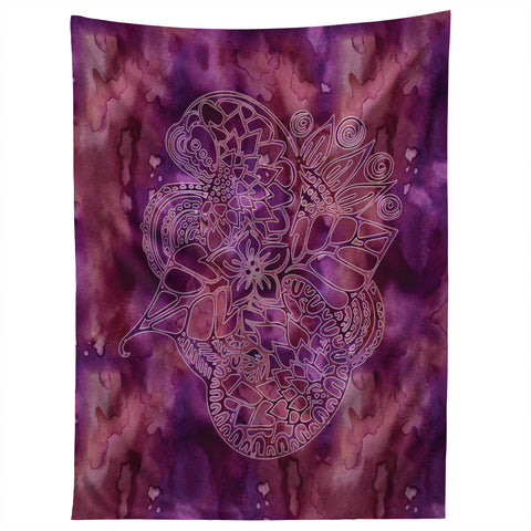 Lara Kulpa Watercolor Mehndi PRP 1 Tapestry