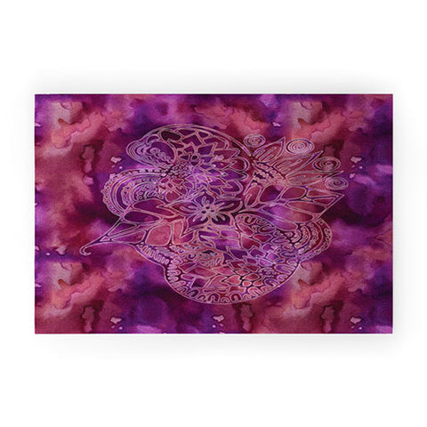 Lara Kulpa Watercolor Mehndi PRP 1 Welcome Mat