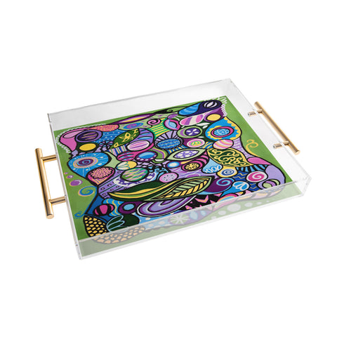Lara Kulpa Wild And Free Acrylic Tray