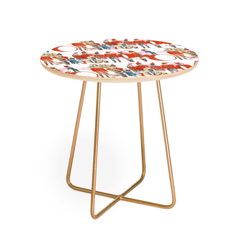 Lara Lee Meintjes Marching Band Round Side Table