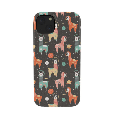 Lathe & Quill Astronaut Llamas in Space Phone Case