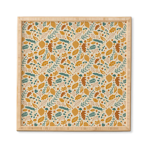 Lathe & Quill Autumn Foliage Framed Wall Art