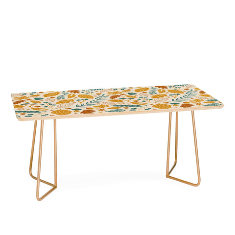 Lathe & Quill Autumn Foliage Coffee Table