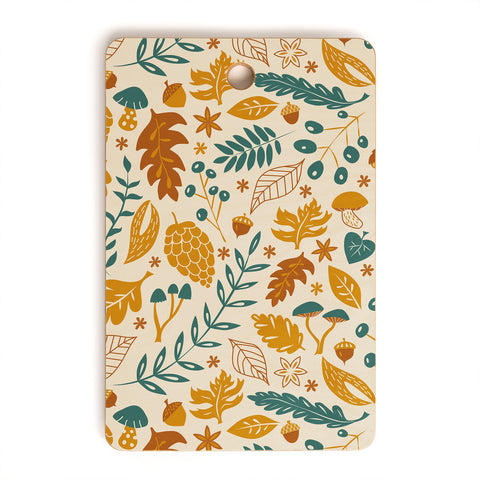 Lathe & Quill Autumn Foliage Cutting Board Rectangle