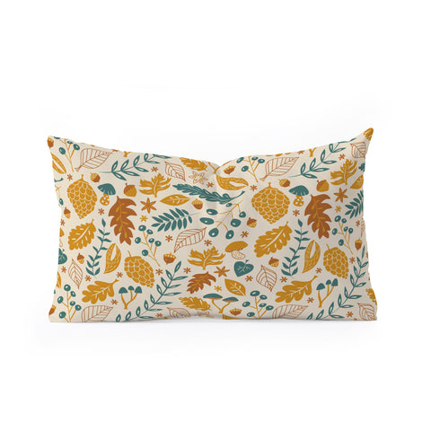 Lathe & Quill Autumn Foliage Oblong Throw Pillow