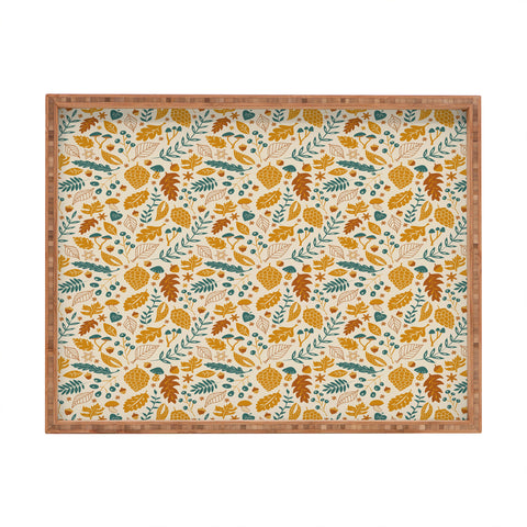 Lathe & Quill Autumn Foliage Rectangular Tray