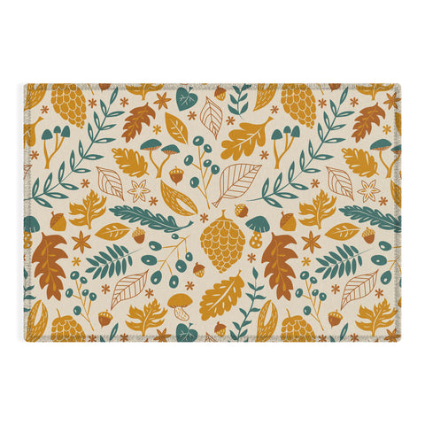 Lathe & Quill Autumn Foliage Outdoor Rug