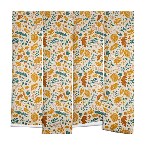 Lathe & Quill Autumn Foliage Wall Mural