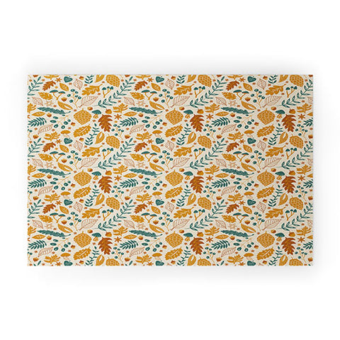 Lathe & Quill Autumn Foliage Welcome Mat