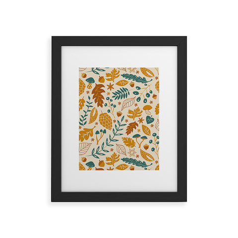 Lathe & Quill Autumn Foliage Framed Art Print