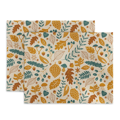 Lathe & Quill Autumn Foliage Placemat