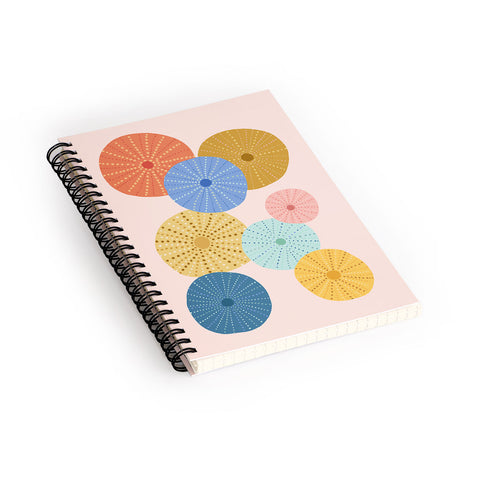 Lathe & Quill Coloful Sea Urchins 2 Spiral Notebook