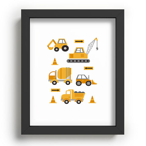 Lathe & Quill Construction Trucks Recessed Framing Rectangle