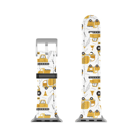 Lathe & Quill Construction Trucks Apple Watch Band