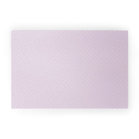Lathe & Quill Dotted Scallop Wisteria Welcome Mat