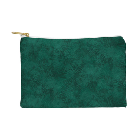 Lathe & Quill Emerald Scraped Texture Pouch