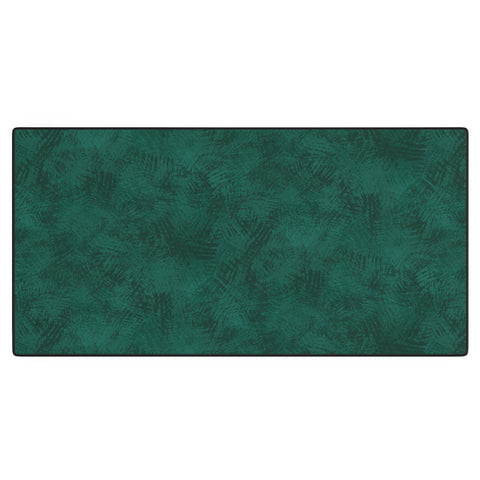 Lathe & Quill Emerald Scraped Texture Desk Mat