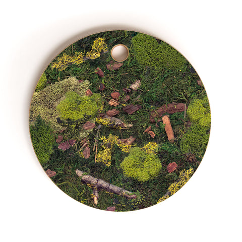 Lathe & Quill Forest Floor I Cutting Board Round