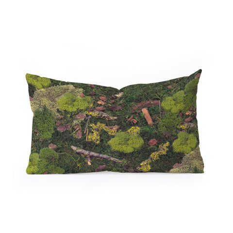 Lathe & Quill Forest Floor I Oblong Throw Pillow