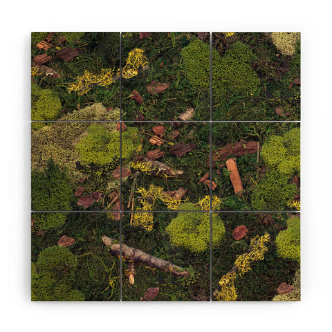 Lathe & Quill Forest Floor I Wood Wall Mural