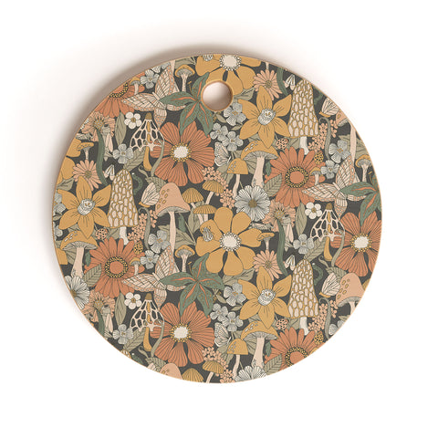 Lathe & Quill Garden Wonderland Cutting Board Round