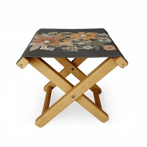 Lathe & Quill Garden Wonderland Folding Stool