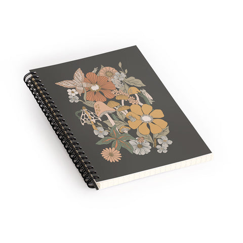 Lathe & Quill Garden Wonderland Spiral Notebook