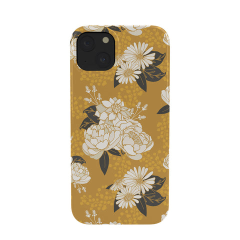 Lathe & Quill Glam Florals Gold Phone Case