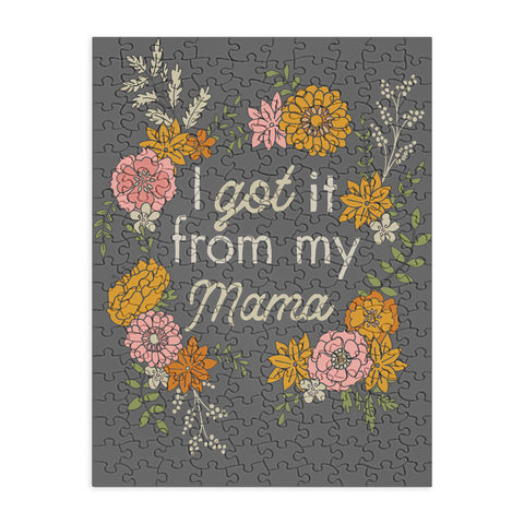 Lathe & Quill I Got It from My Mama Puzzle