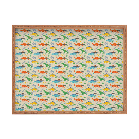 Lathe & Quill Jurassic Dinosaurs in Primary Rectangular Tray