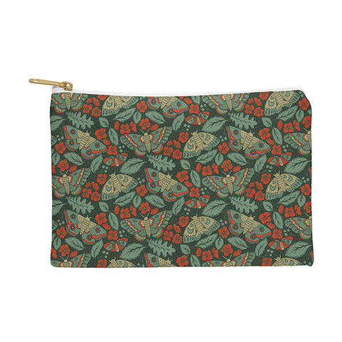 Lathe & Quill Moths in Emerald Twilight Pouch
