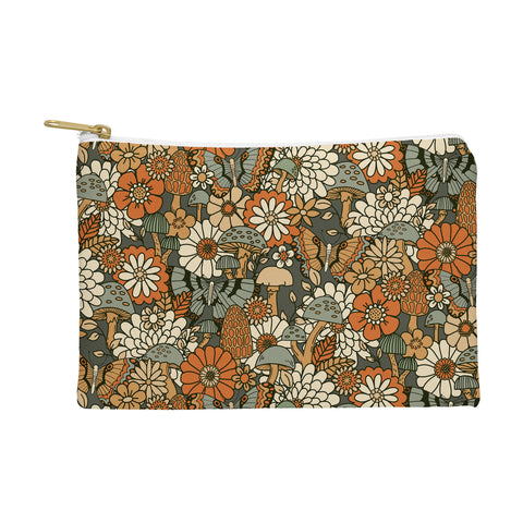 Lathe & Quill Mushroom Butterfly Garden Pouch