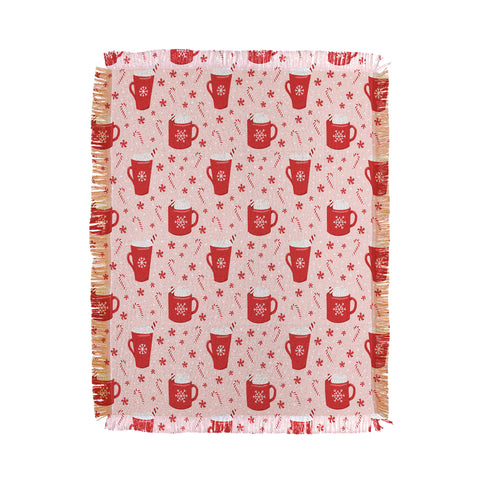 Lathe & Quill Peppermint Mocha I Throw Blanket