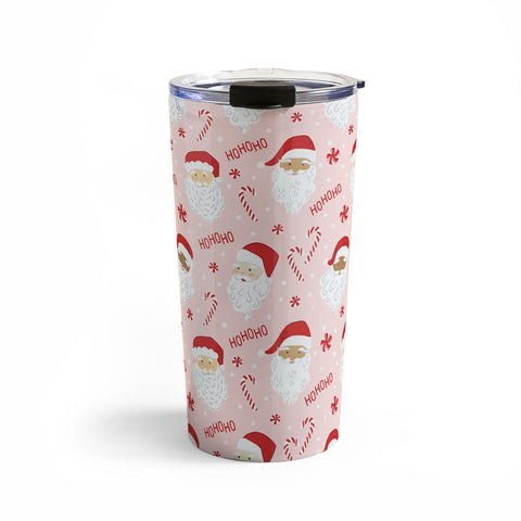 Lathe & Quill Peppermint Santas Travel Mug