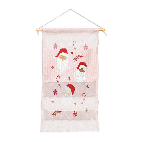 Lathe & Quill Peppermint Santas Wall Hanging Portrait