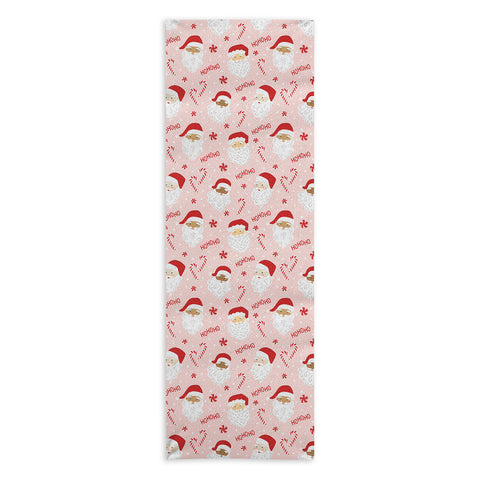 Lathe & Quill Peppermint Santas Yoga Towel