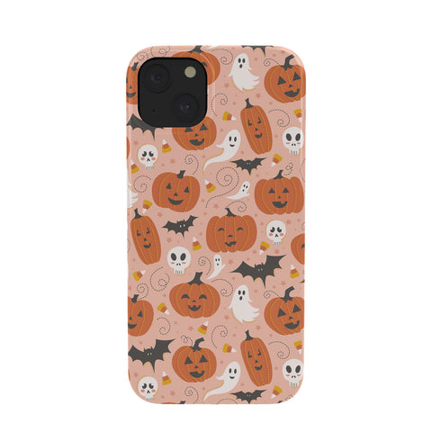 Lathe & Quill Pumpkin Party on Blush Pink Phone Case