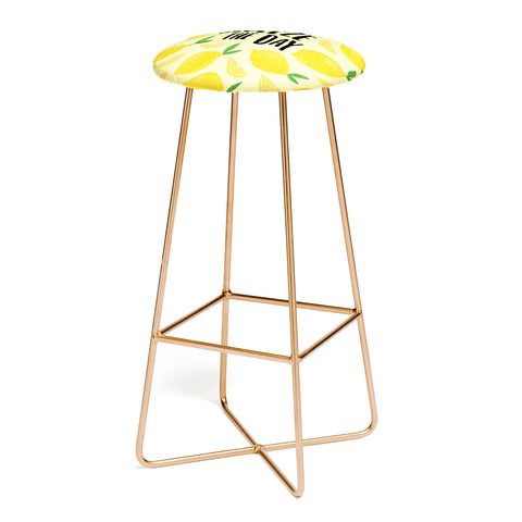 Lathe & Quill Squeeze the Day Bar Stool