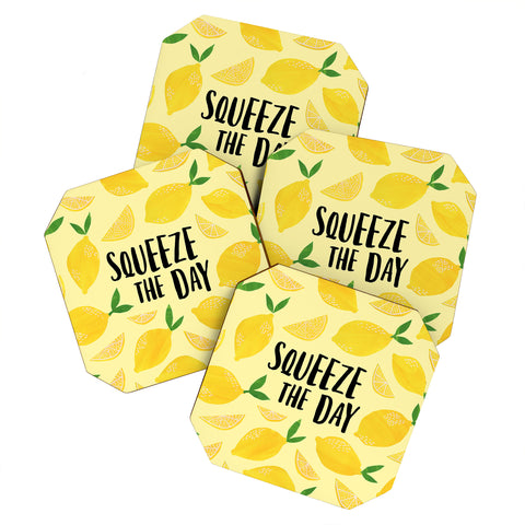 Lathe & Quill Squeeze the Day Coaster Set