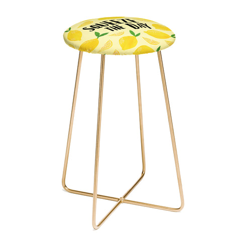 Lathe & Quill Squeeze the Day Counter Stool