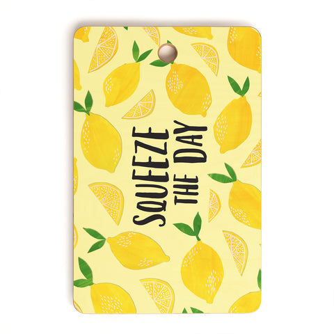 Lathe & Quill Squeeze the Day Cutting Board Rectangle