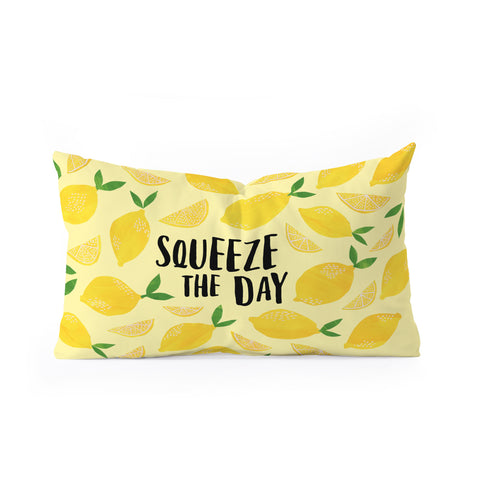 Lathe & Quill Squeeze the Day Oblong Throw Pillow