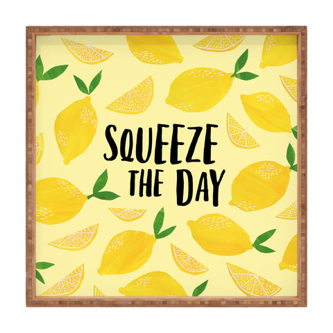 Lathe & Quill Squeeze the Day Square Tray