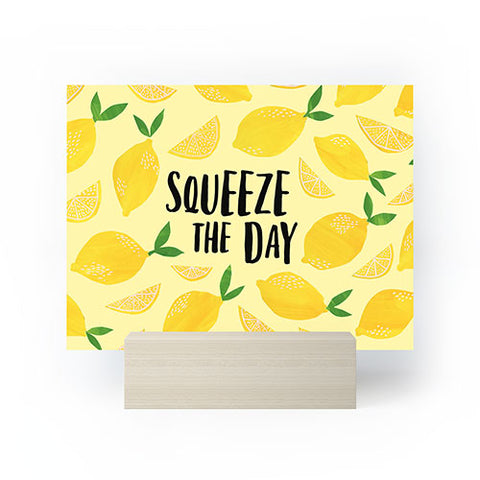 Lathe & Quill Squeeze the Day Mini Art Print